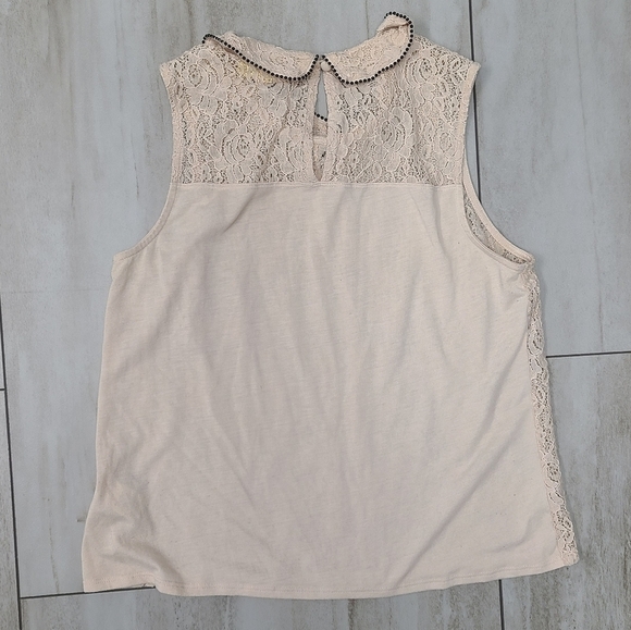 Princess Vera Wang Blush Pink Sleeveless shirt - Size Medium - Picture 4 of 5